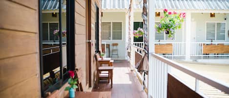 Pemandangan balkon