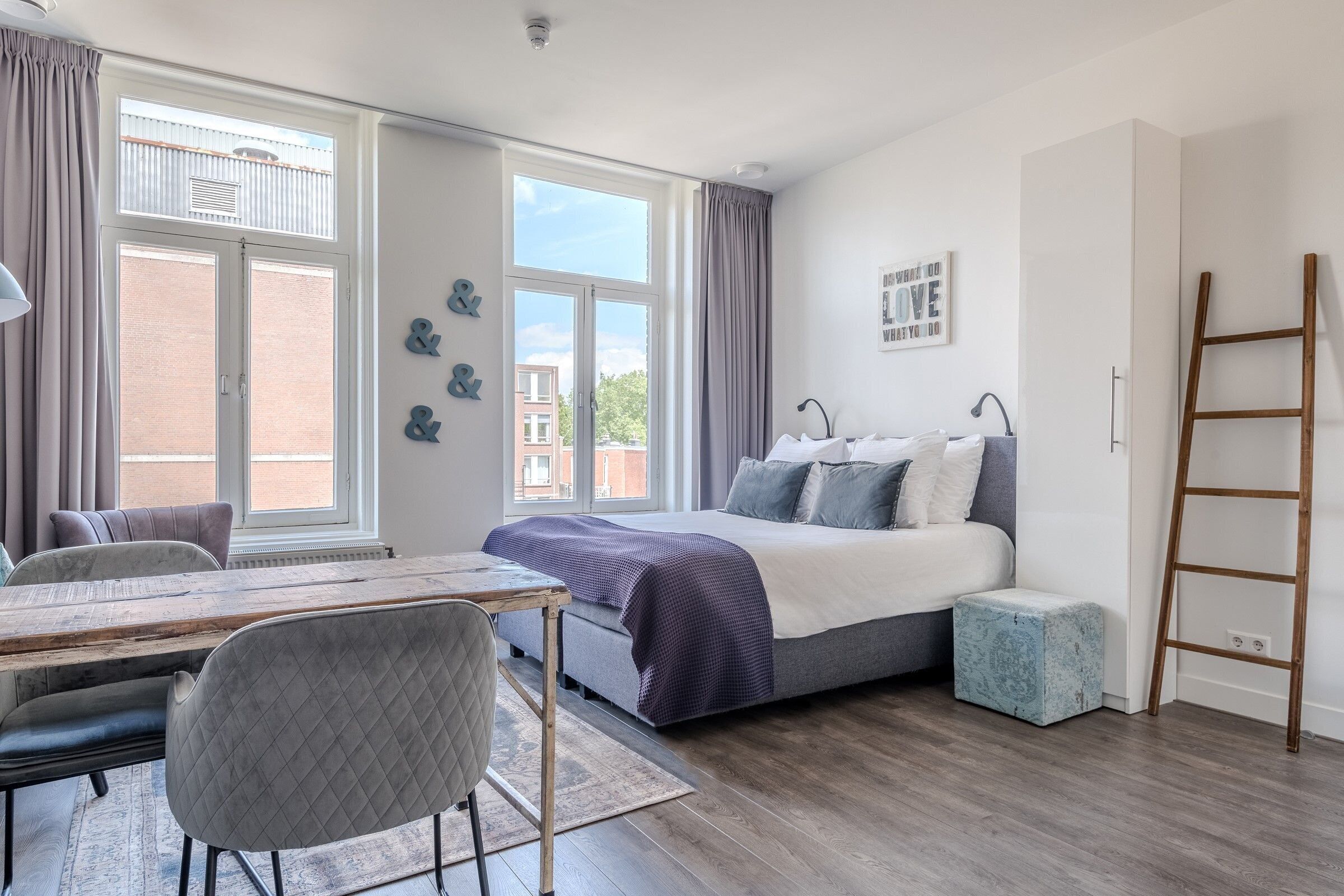 Estúdio standard (Second Floor) | Roupas de cama antialérgicas, frigobar, cofres nos quartos, escrivaninha