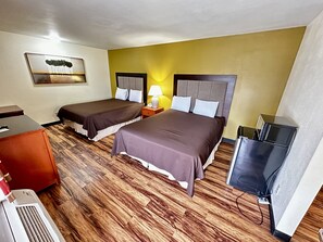 Standard Room, 2 Queen Beds, Non Smoking | Premium bedding, down comforters, memory foam beds, desk - Regency Inn lola Kansas (Iola)