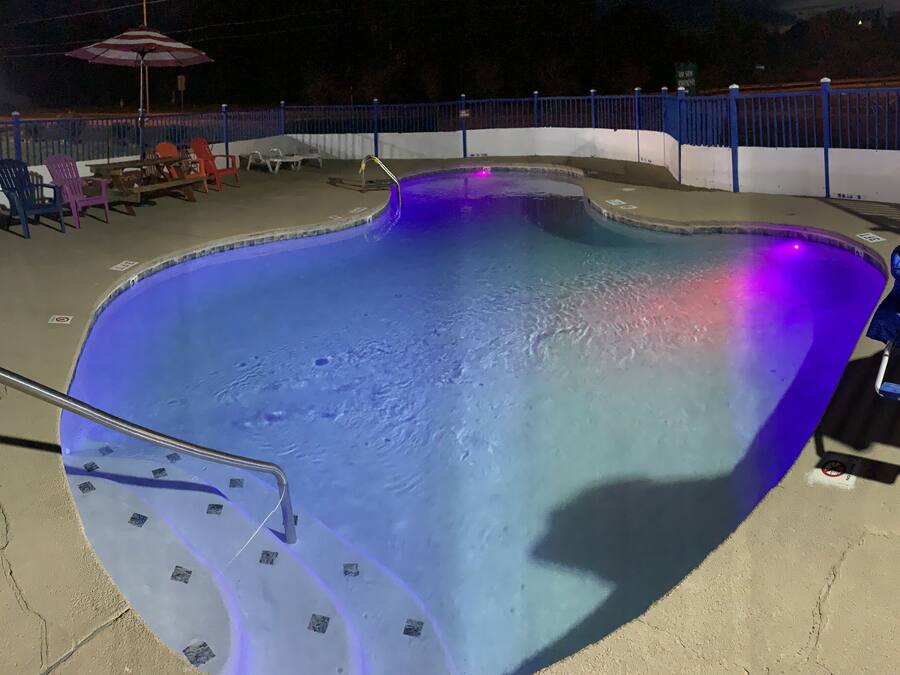 Seasonal outdoor pool