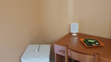 Triple Room, Private Bathroom (external) | Down duvets, desk, free WiFi, bed sheets