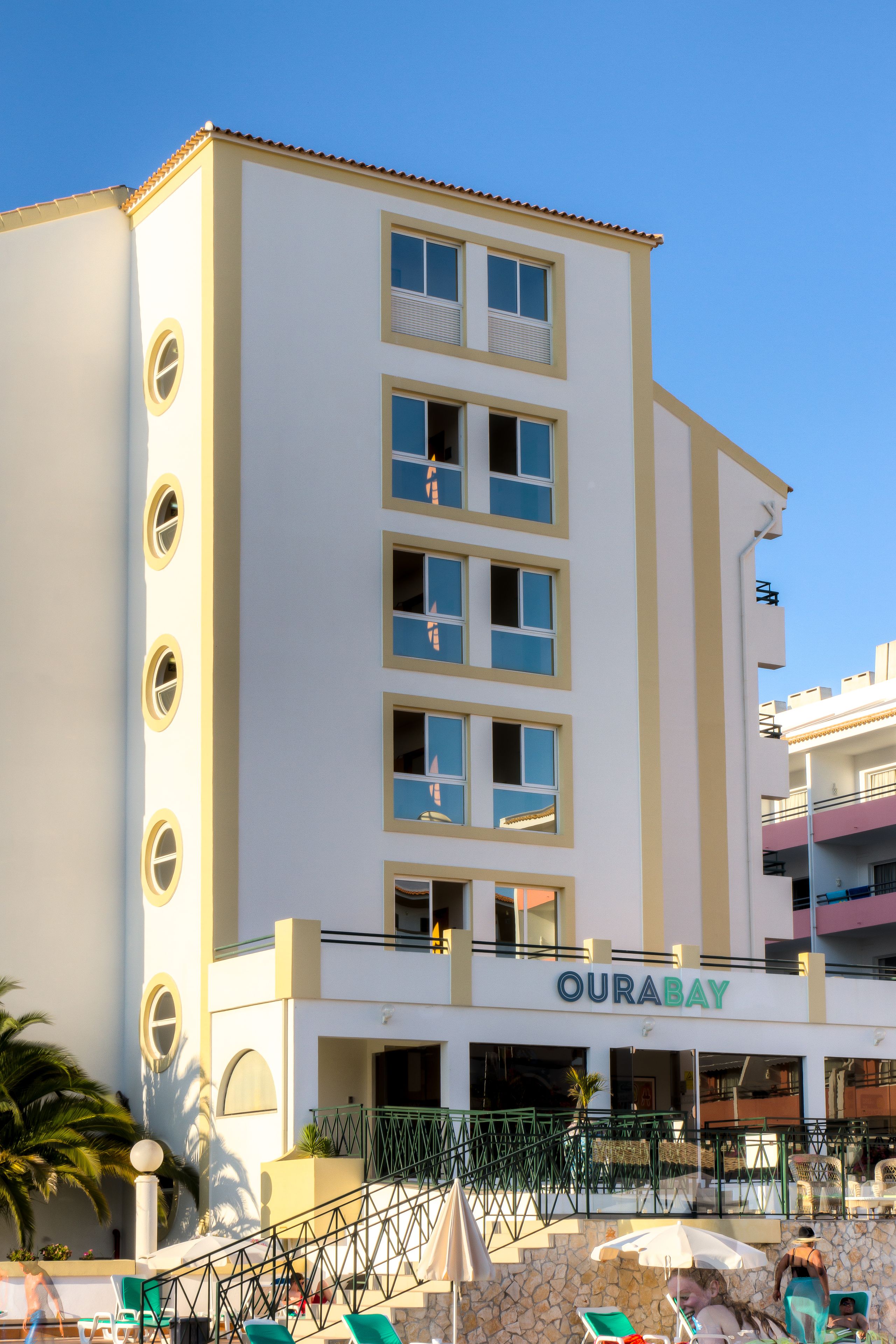 Majoituspaikan julkisivu