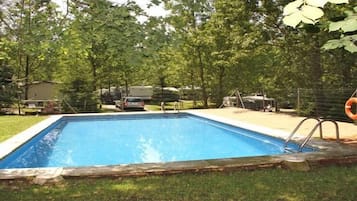 Seasonal outdoor pool