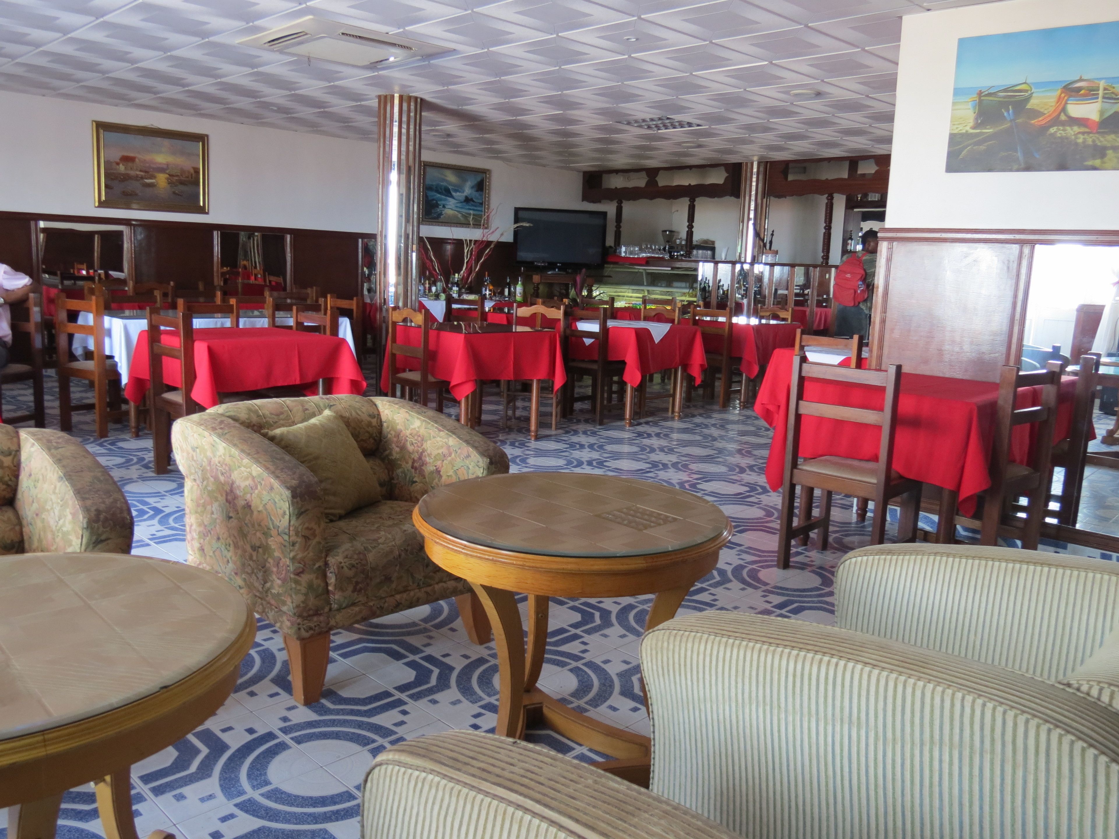 Sitzecke in der Lobby