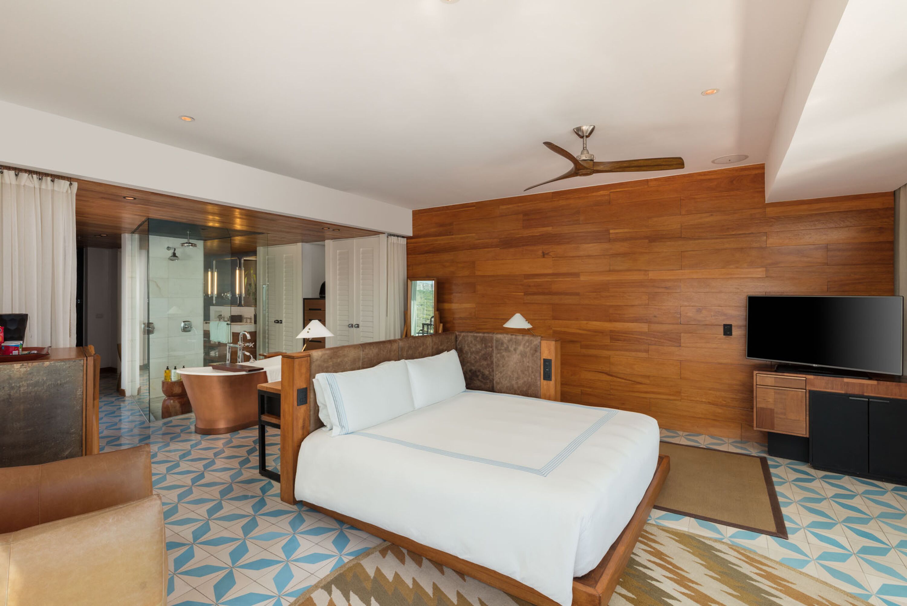 Panoramic Suite, Ocean View (Plunge Pool) | Egyptian cotton sheets, premium bedding, down duvets, Tempur-Pedic beds