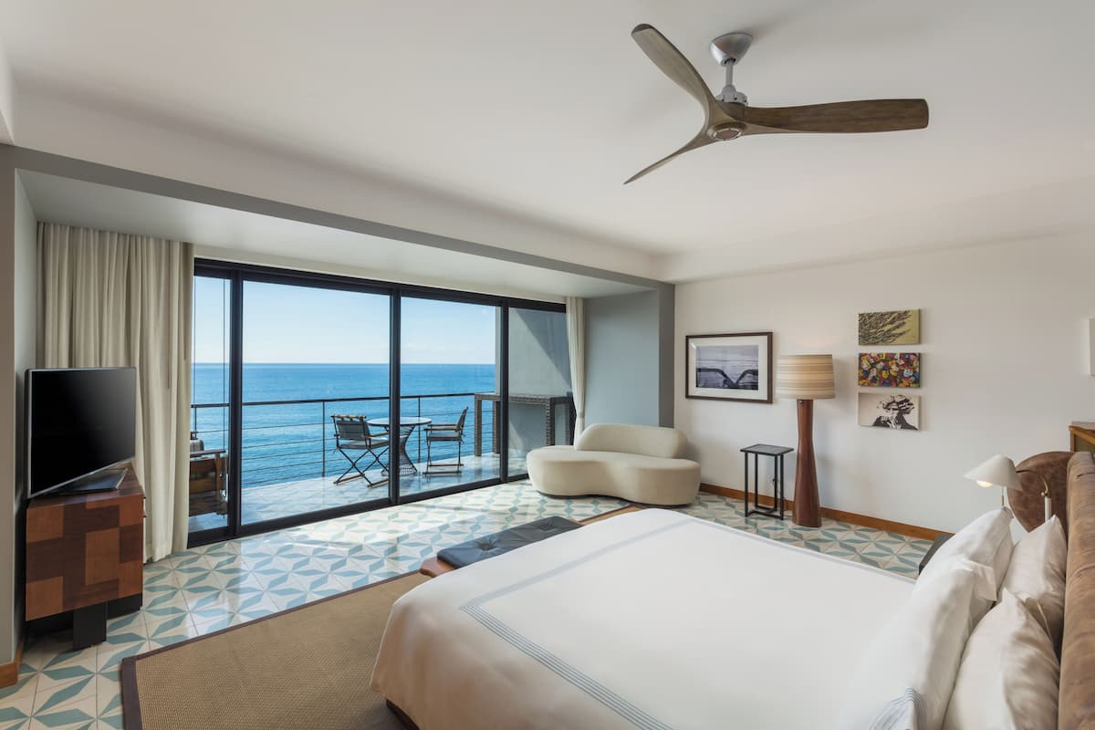 Junior Suite, Ocean View | Egyptian cotton sheets, premium bedding, down duvets, Tempur-Pedic beds