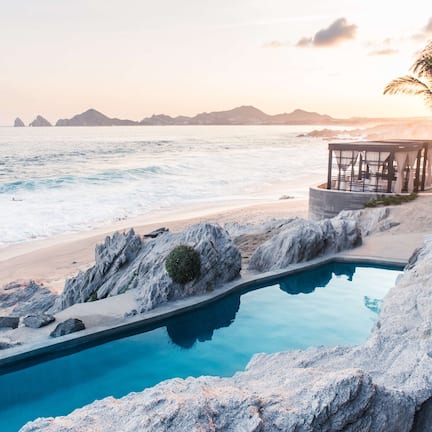 2 outdoor pools, open 8:00 AM to 8:00 PM, cabanas (surcharge)