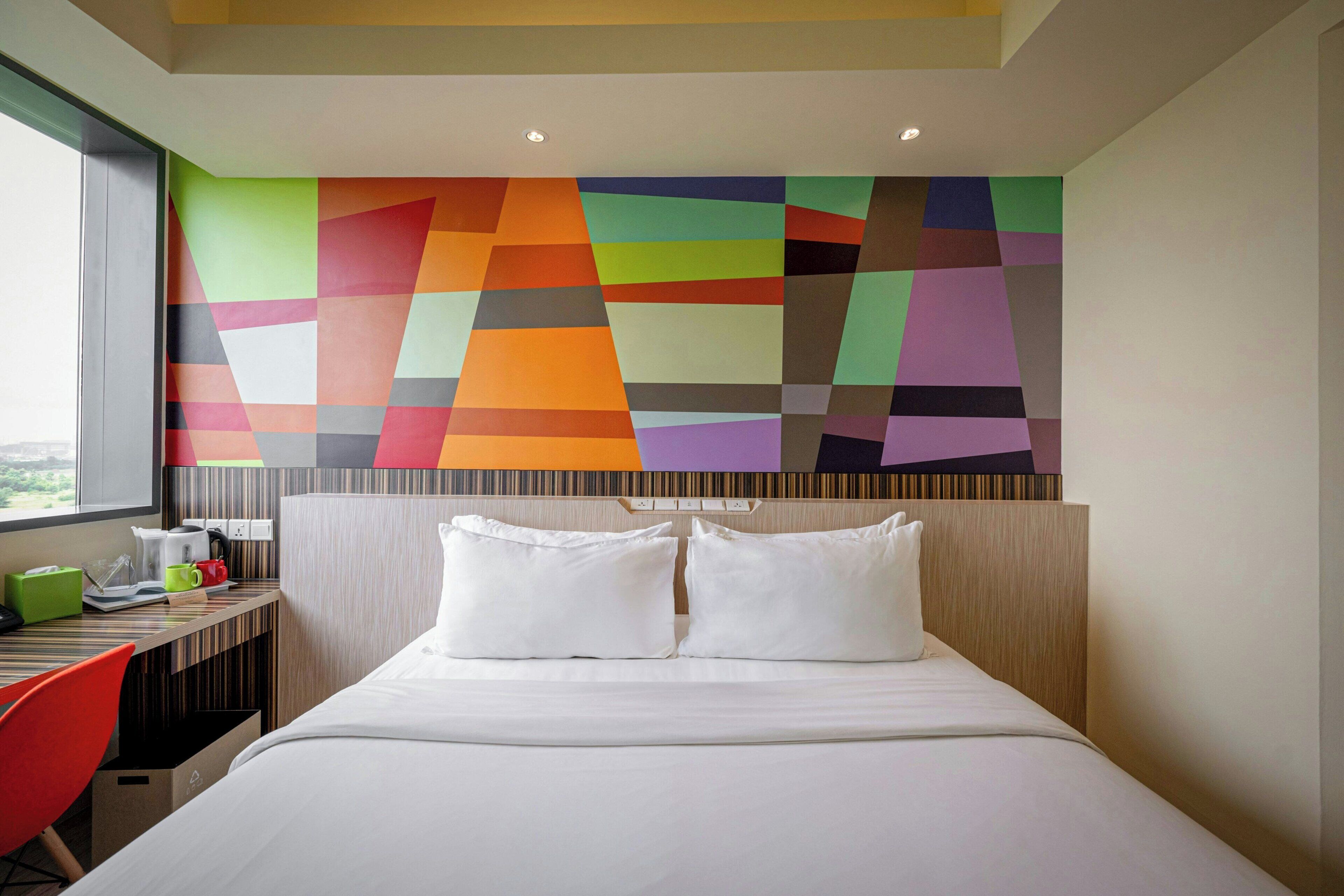 Superior-værelse - 1 kingsize-seng | Pengeskab på værelset, gratis Wi-Fi, sengetøj