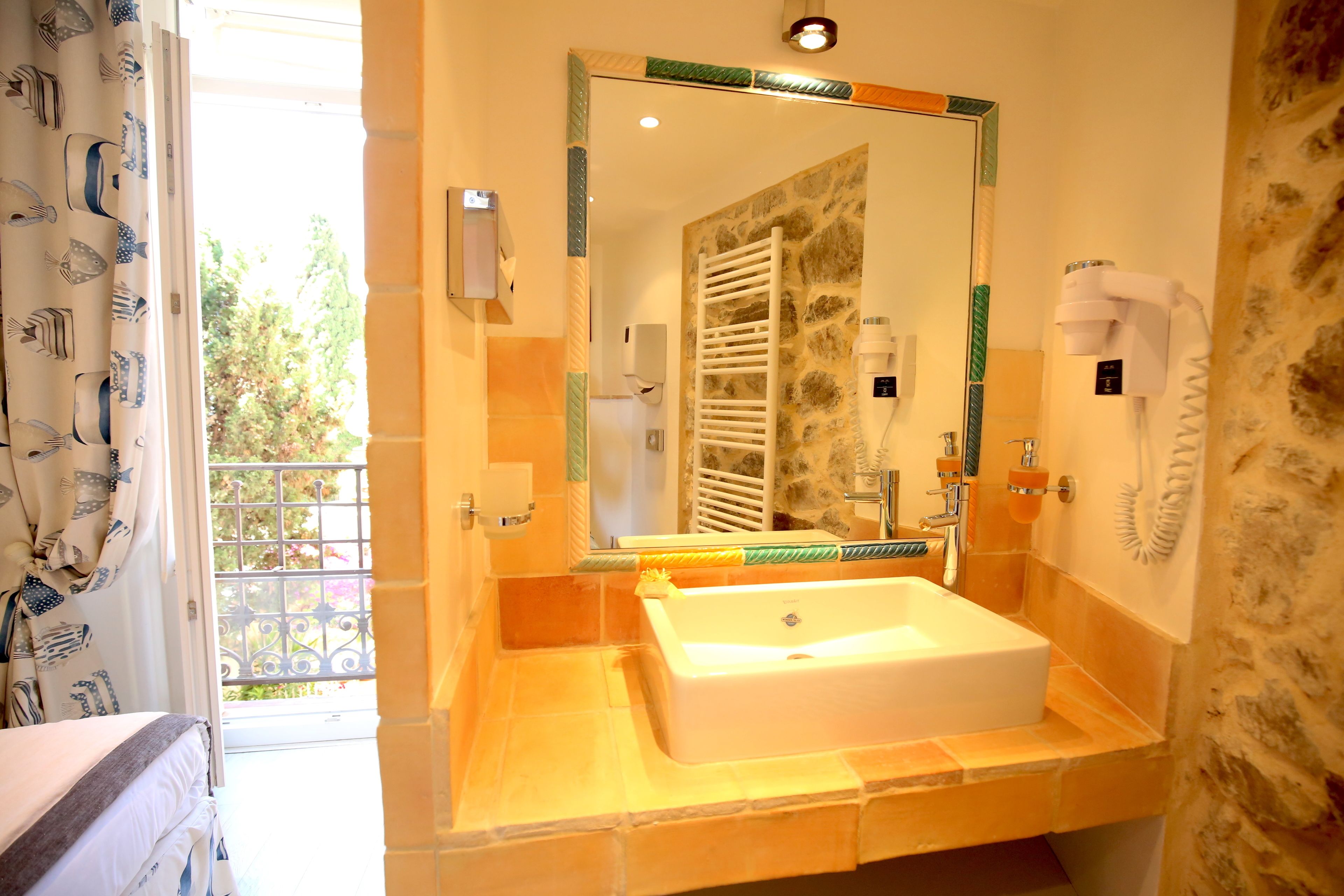 comfort superior room, balcony | bathroom | shower, designer toiletries, hair dryer, towels