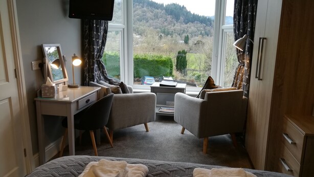 Double Room, 1 King Bed (Room 1) - Aberconwy House (Betws-Y-Coed)