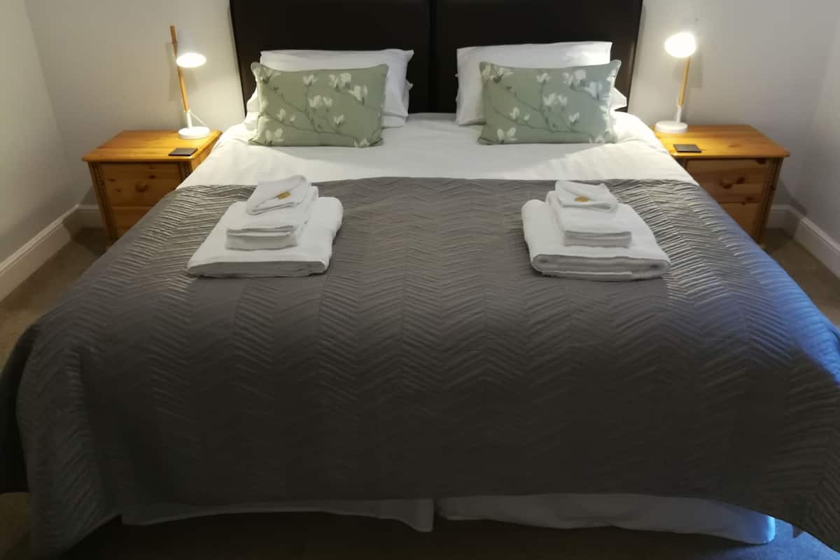 Double or Twin Room (Room 7 Second Floor) | Iron/ironing board, WiFi (free), bed sheets