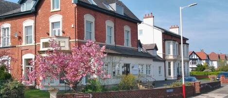 Fassade der Unterkunft