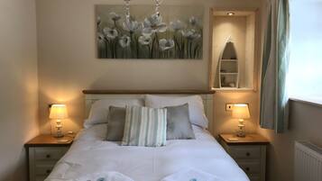 Double Room (Small Double) | Egyptian cotton sheets, premium bedding, individually decorated