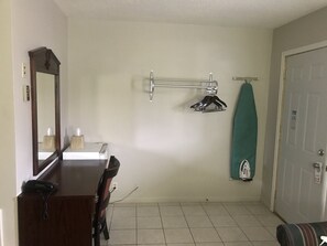 Desk, iron/ironing board, free rollaway beds, free WiFi