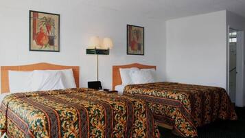 Standard Room, 2 Queen Beds | Free WiFi, bed sheets