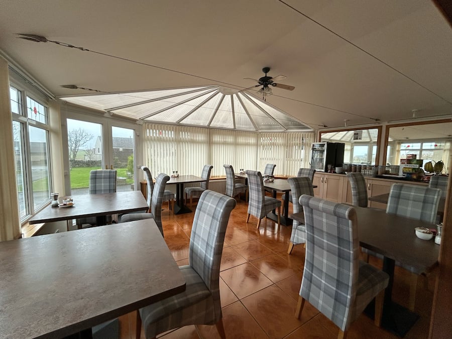 Free daily full breakfast