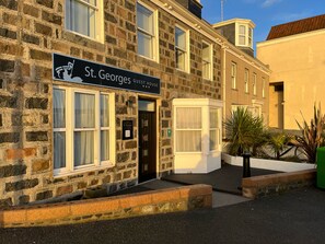 Façade de l’hébergement