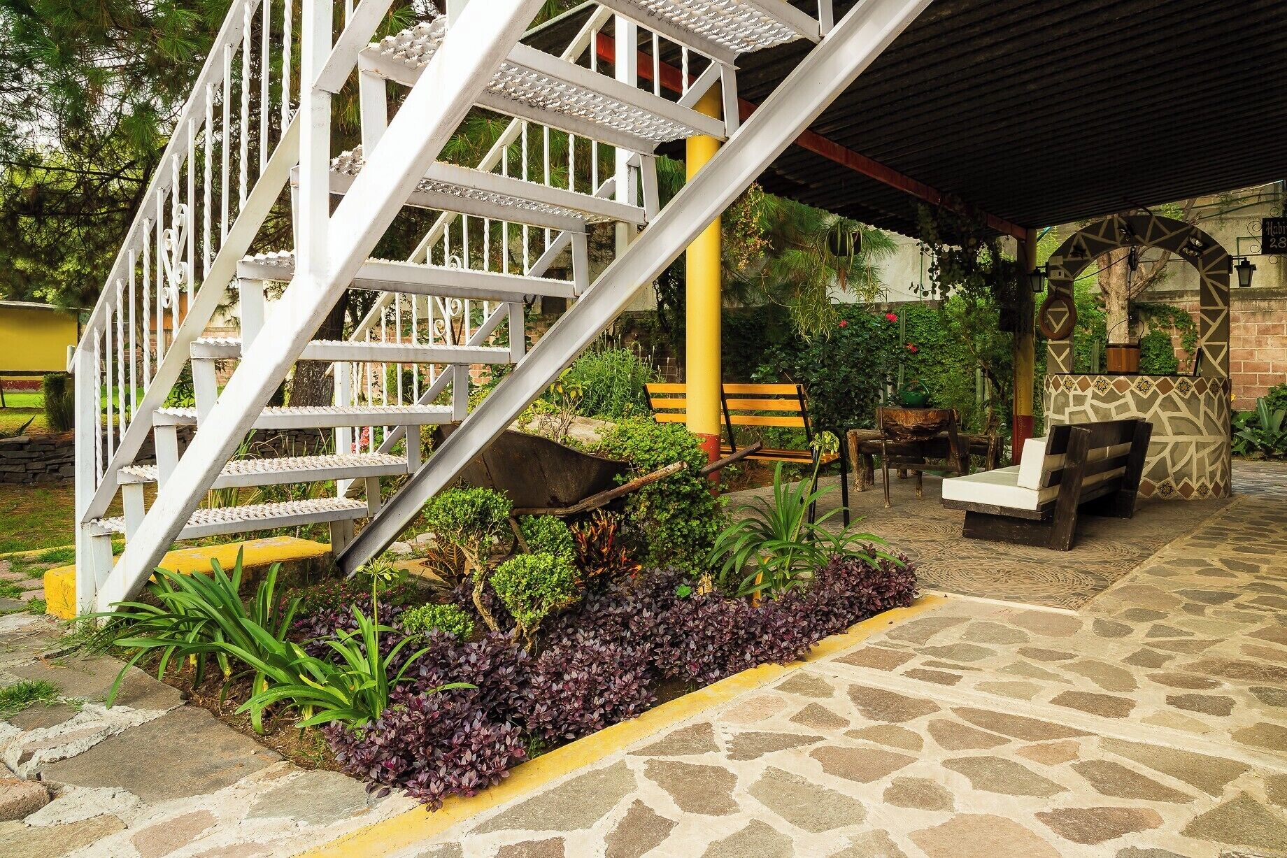 Sala de estar en el lobby