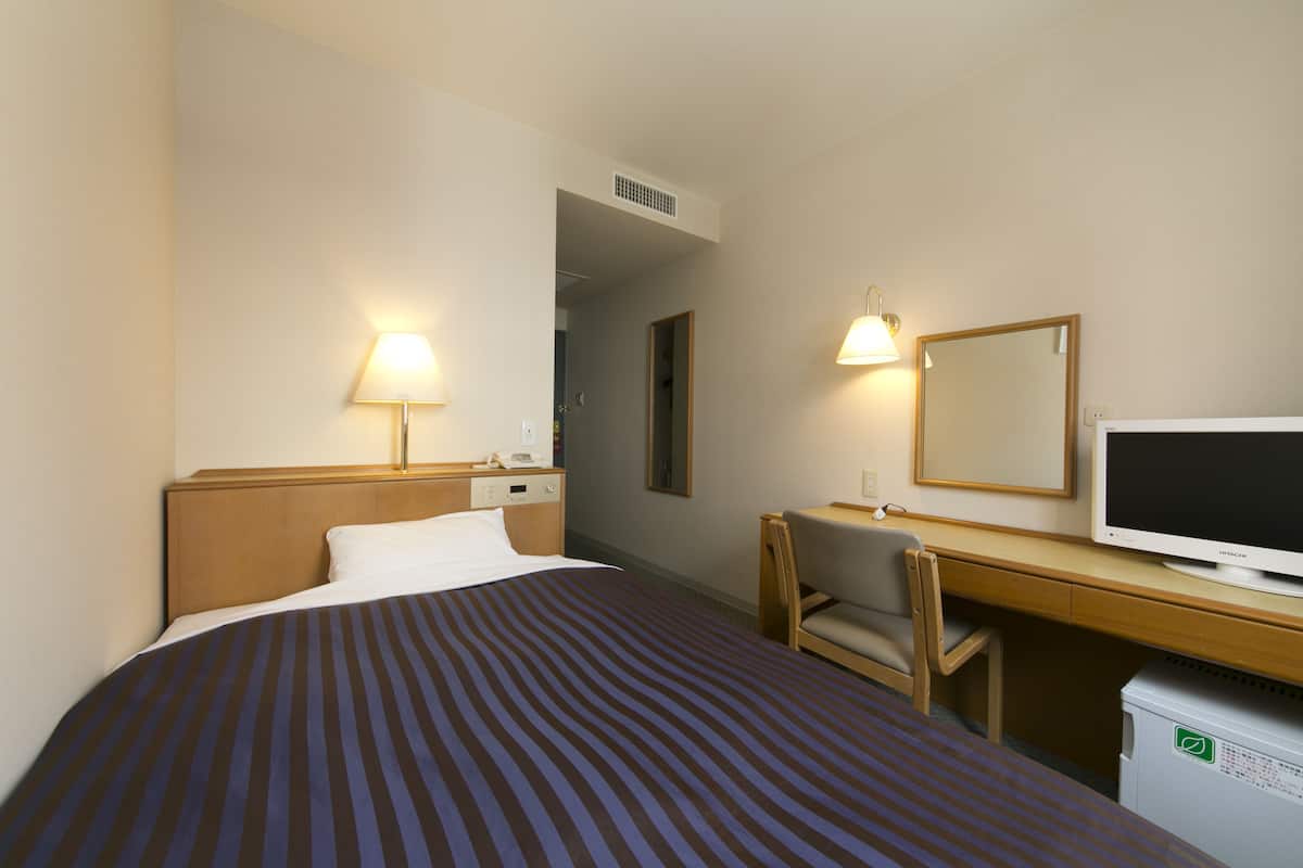 Desk, blackout curtains, iron/ironing board, free WiFi