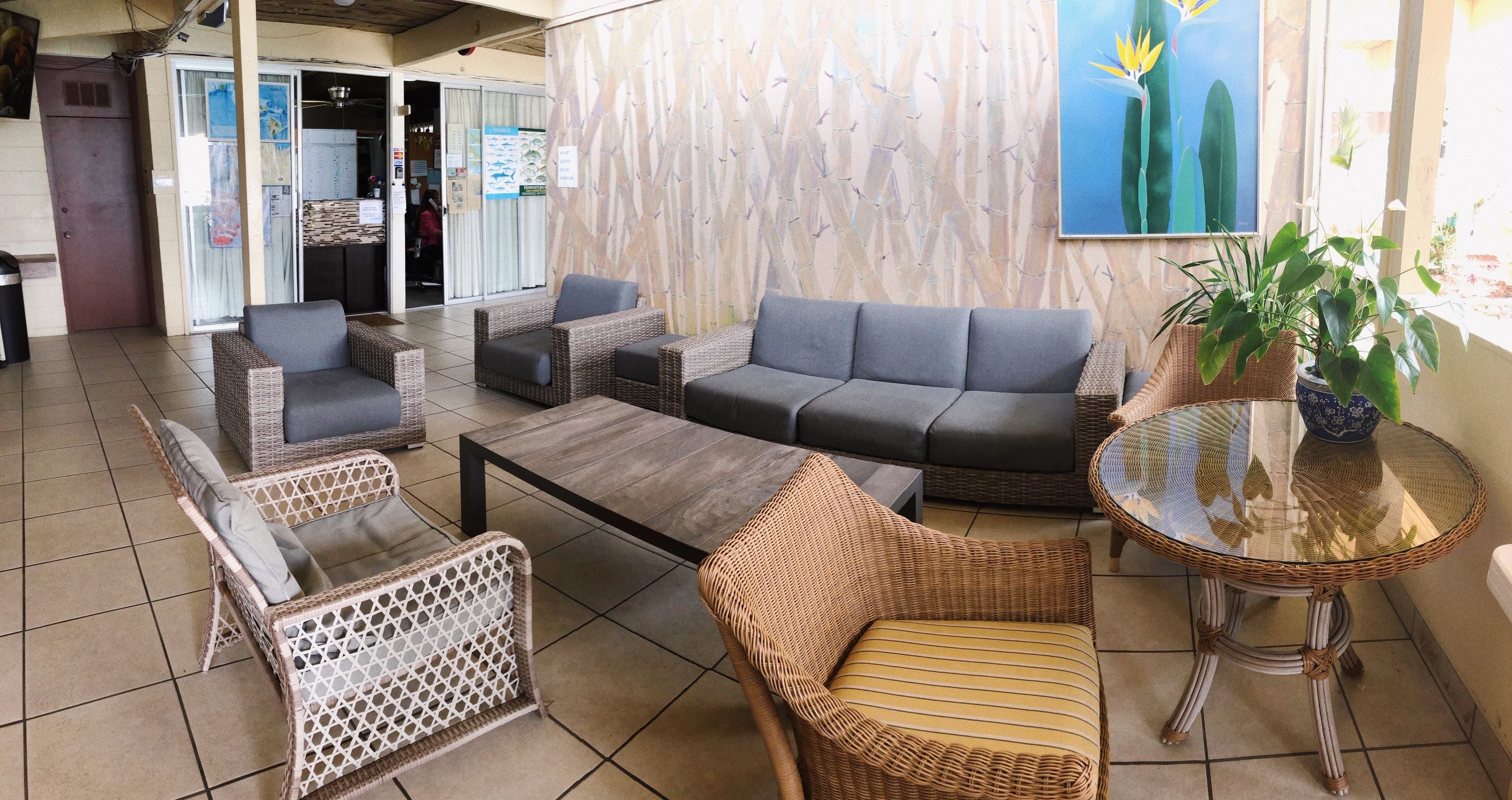 lobby sitting area