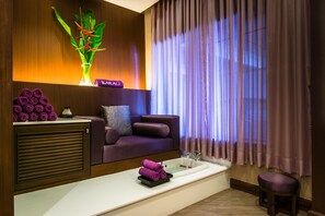 Behandlungsräume für Paare, Körperbehandlungen, Aromatherapie