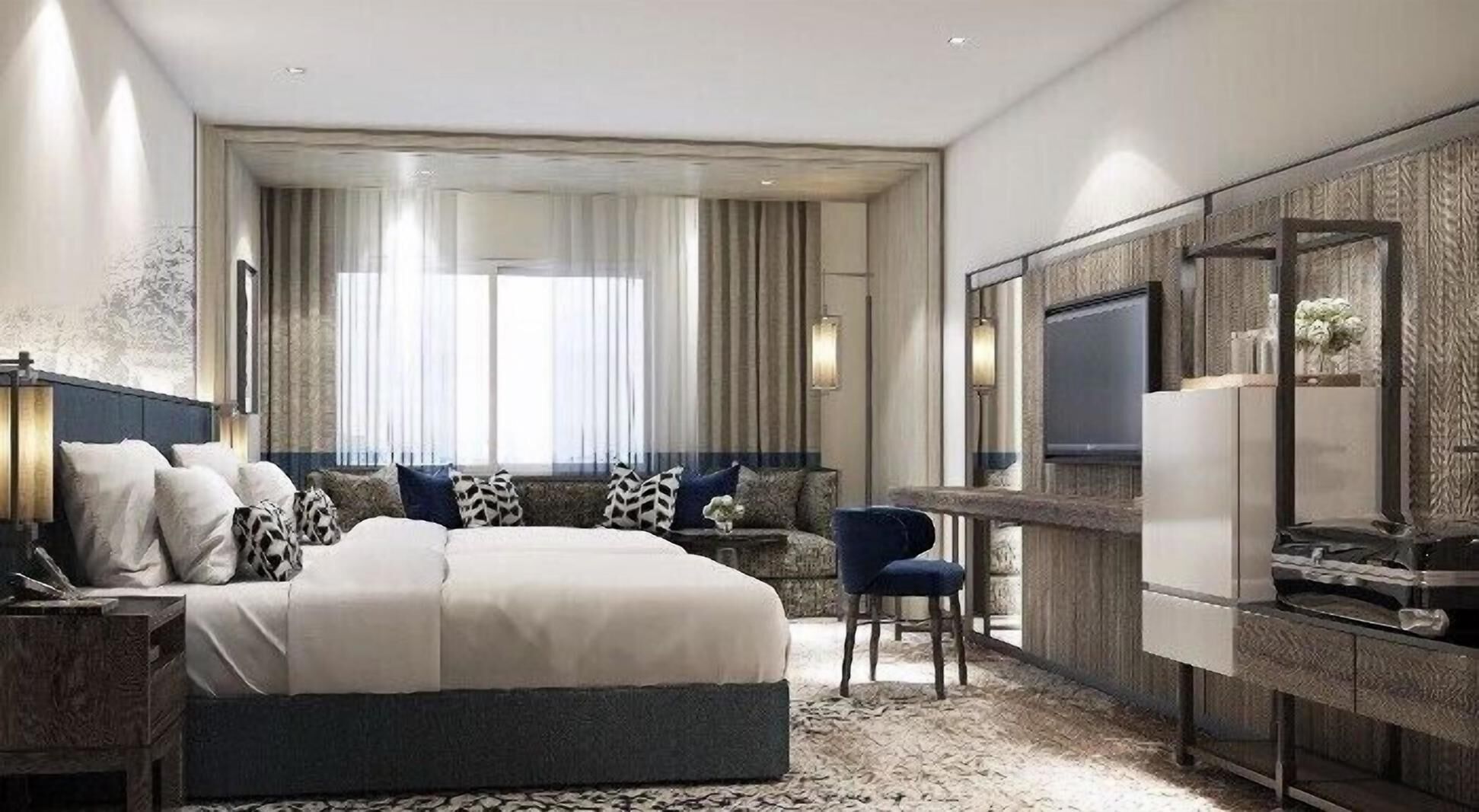 Minibar, in-room safe, desk, soundproofing