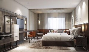 Deluxe | 迷你吧、客房内保险箱、办公桌、隔音