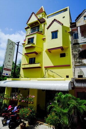 Fassade der Unterkunft