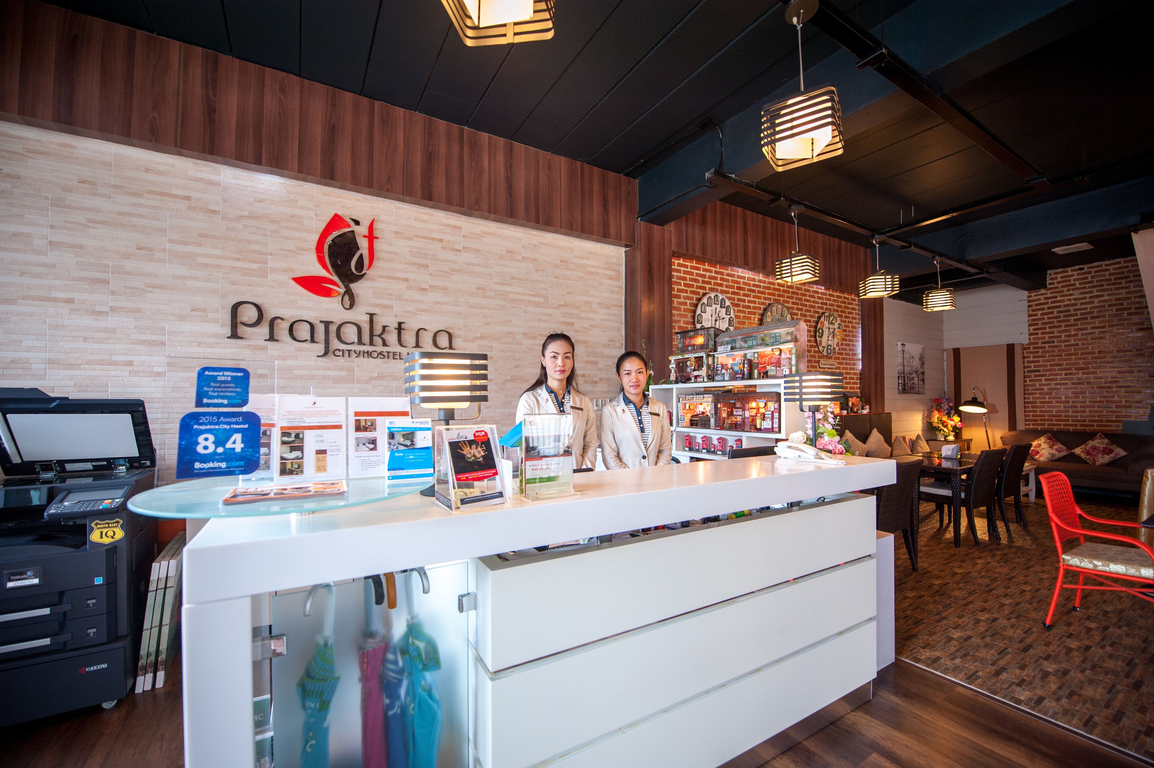 check-in/check-out kiosk