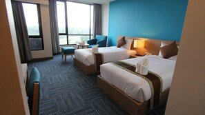 Deluxe Room, 2 Twin Beds | Minibar, desk, rollaway beds, free WiFi - S Tara Grand Hotel (Surat Thani)