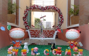 Zona de jocs infantil: coberta