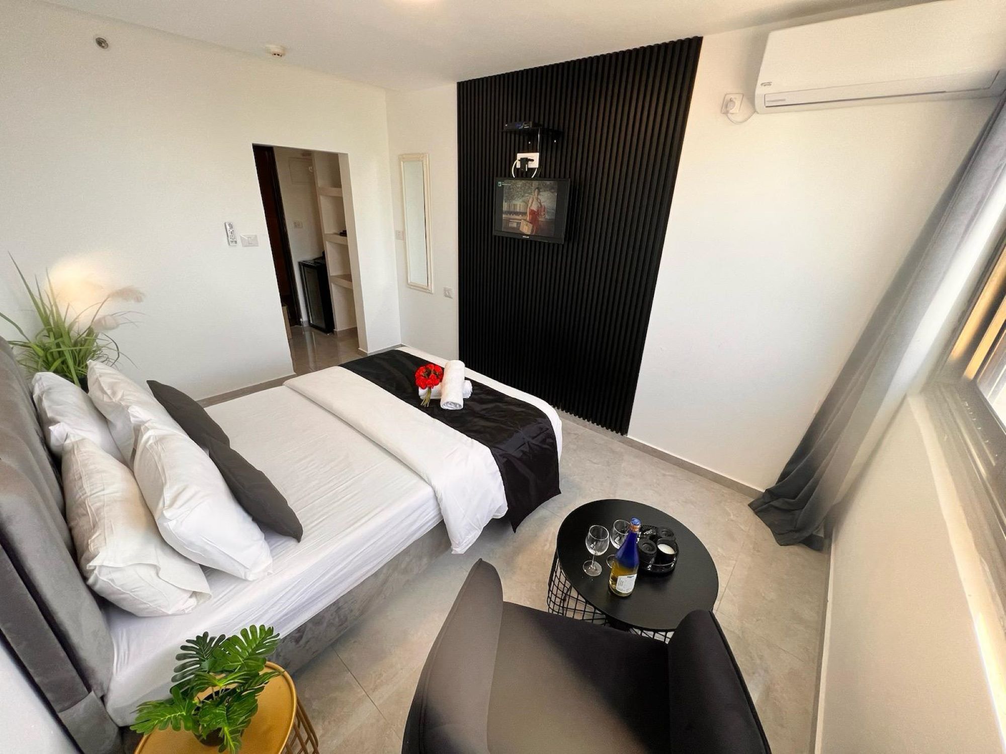 Fassade der Unterkunft