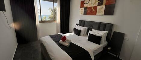 Free toiletries, hair dryer, bathrobes, slippers