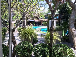 Deluxe Double Room, 1 King Bed, Terrace, Poolside | View from room - Momento Resort (Pattaya)