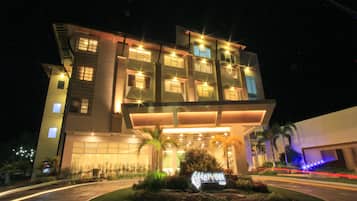 Front of property – evening/night