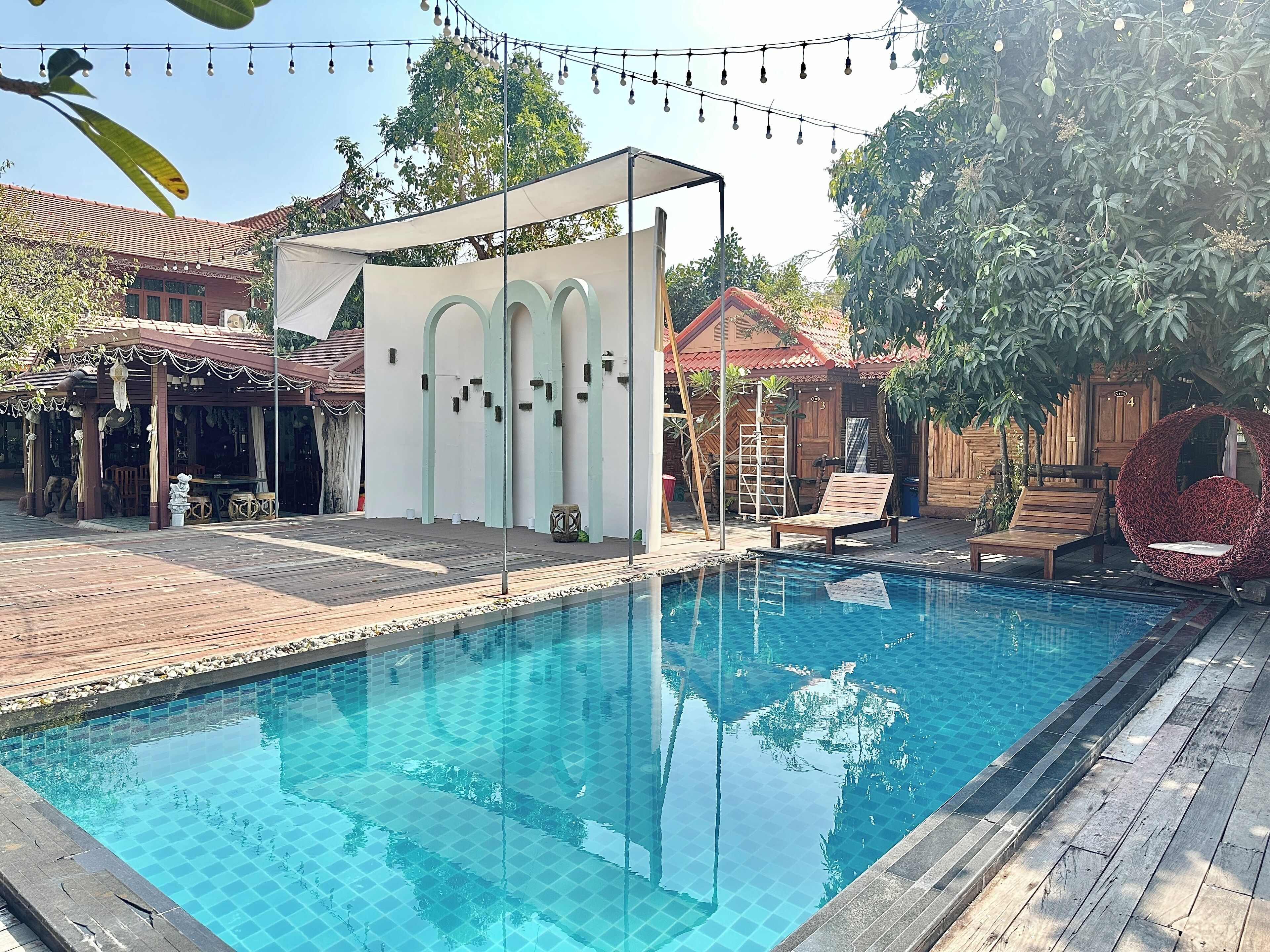 Mặt tiền nơi lưu trú