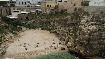 Doppelzimmer zur Einzelnutzung | Strand-/Meerblick