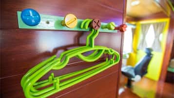 In-room safe, blackout curtains, free WiFi