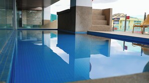 Indoor pool, pool loungers - The Guest Hotel & Spa (Port Dickson)