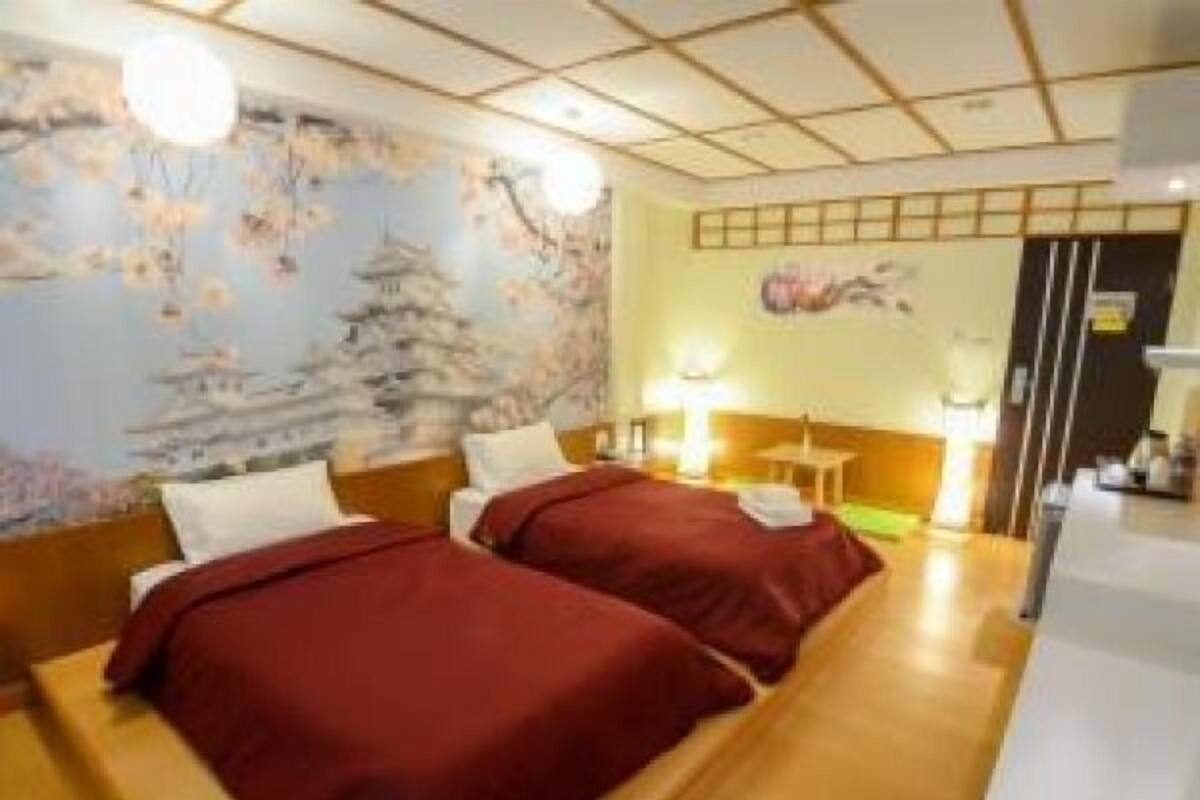 Standardzimmer (Standard Twin Room Japanese Style) | Schreibtisch, kostenloses WLAN