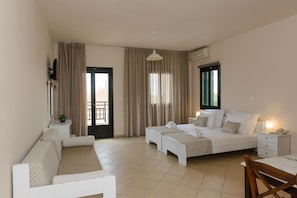 Superior Apartment, Sea View | 1 bedroom, in-room safe, soundproofing, free WiFi