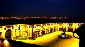 Front of property – evening/night