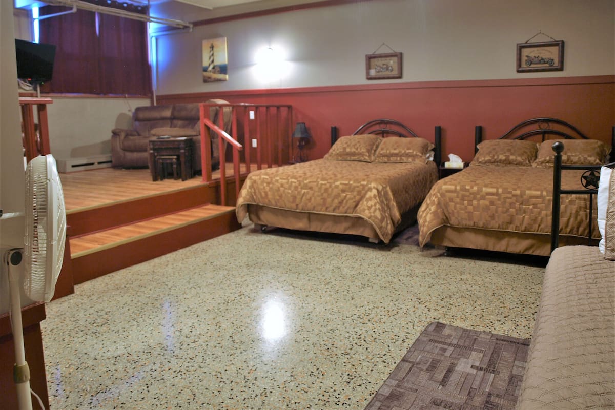Studio Superior, Beberapa Tempat Tidur, kamar mandi pribadi, pemandangan laut | Kedap suara, Wi-Fi gratis, dan seprai linen