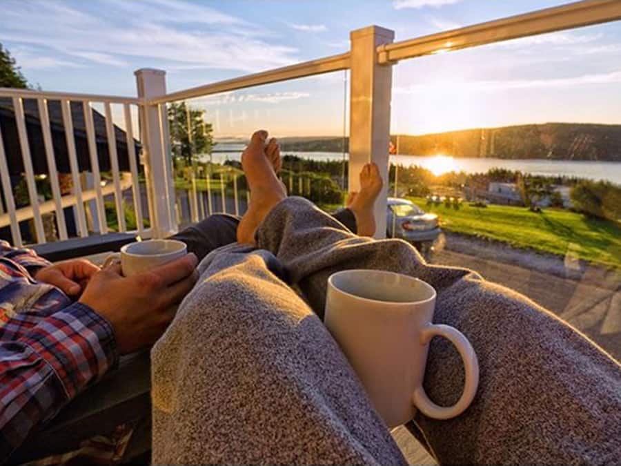 Premium Room, 2 Double Beds, Balcony, Lake View | Balcony view