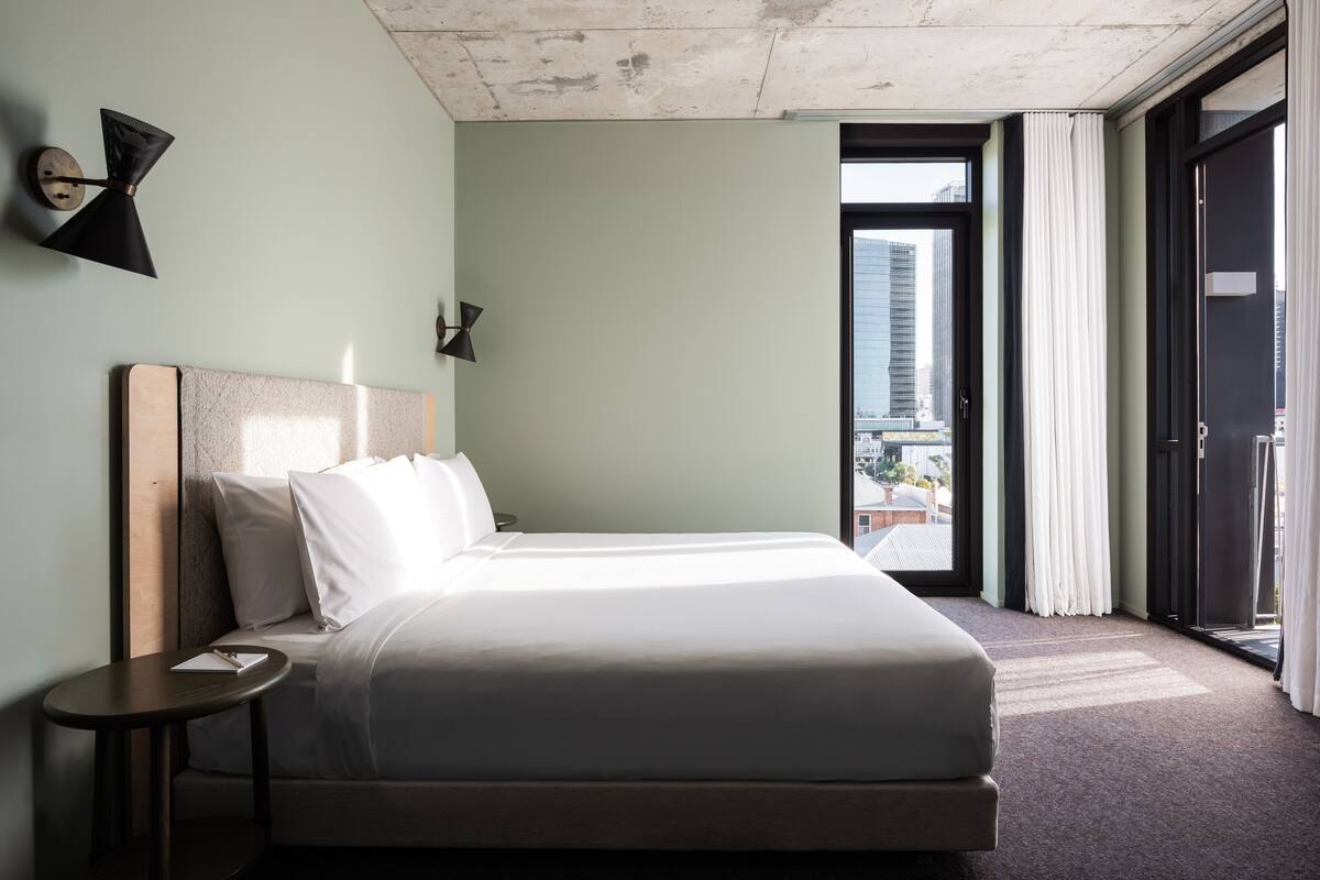 premium bedding, iron/ironing board, free wifi, bed sheets