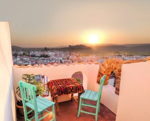 Family Suite, Balcony, City View | Balcony - Villa Dreams (Selçuk)