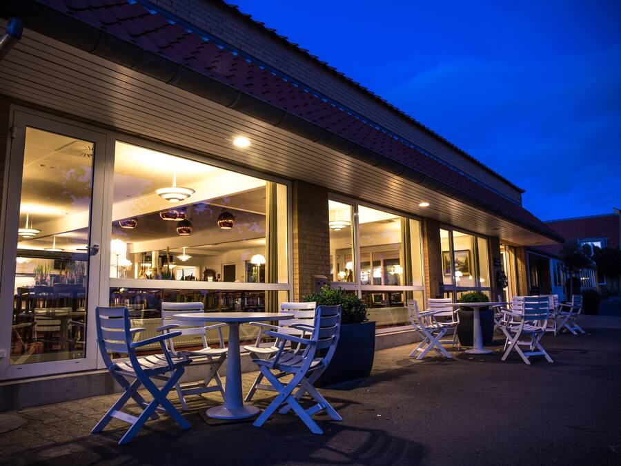 Facciata della struttura