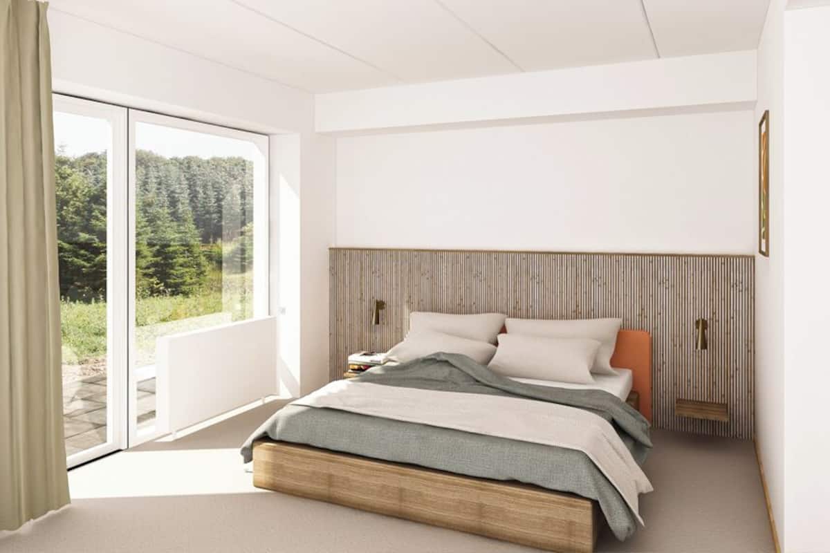Chambre Double Confort | 1 chambre, bureau, chambres insonorisées, fer et planche à repasser