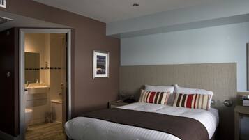 Hypo-allergenic bedding, individually decorated, individually furnished