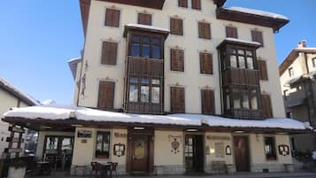 Fassade der Unterkunft